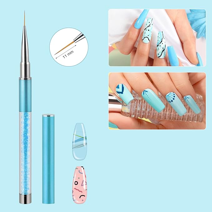 Artdone Nail Art Brushes Set,6PCS