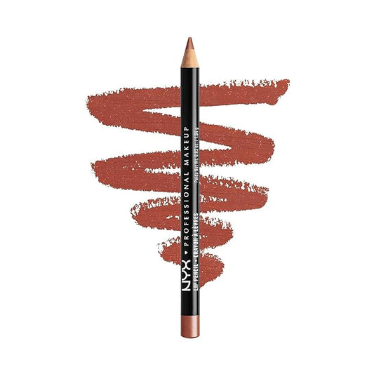 NYX PROFESSIONAL MAKEUP Slim Lip Pencil, Long-Lasting Creamy Lip