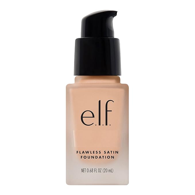 e.l.f. Flawless Finish Foundation, Lightweight & Medium Coverage, Oz () 20mL