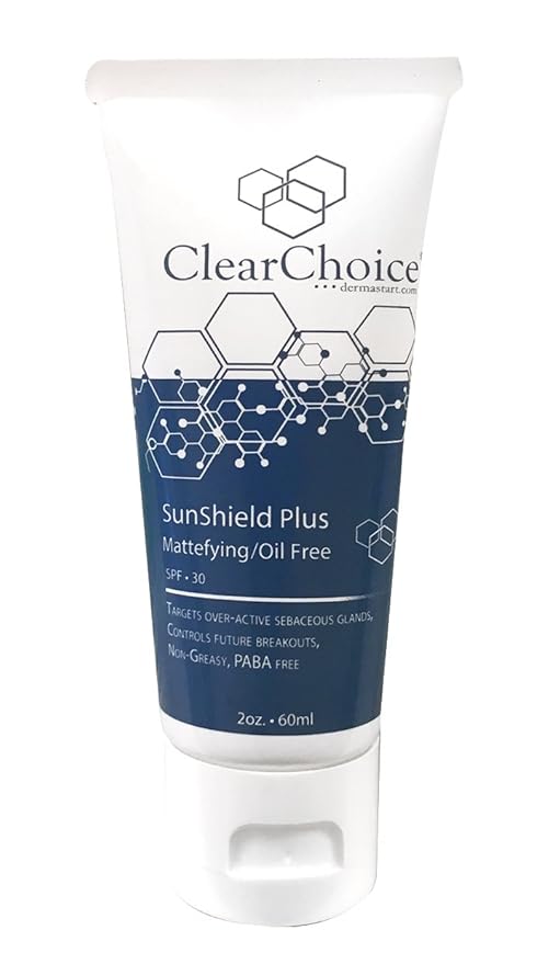 ClearChoice Sun Shield Plus - Face Sunscreen for Daily Use, SPF 30-2 Ounces