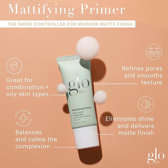 Glo Skin Beauty Mattifying Primer with Niacinamide – Matte Finish