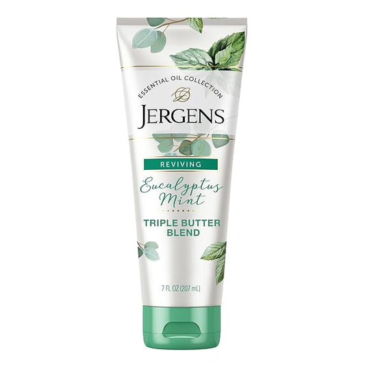 Jergens Eucalyptus Mint Body Butter, Infused