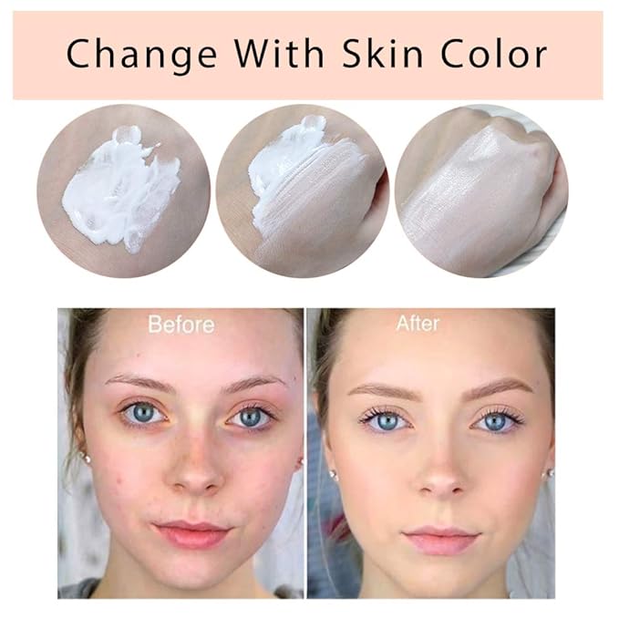 TLM Color Changing Foundation,Nude Makeup Color Changing Concealer,2Pack,All