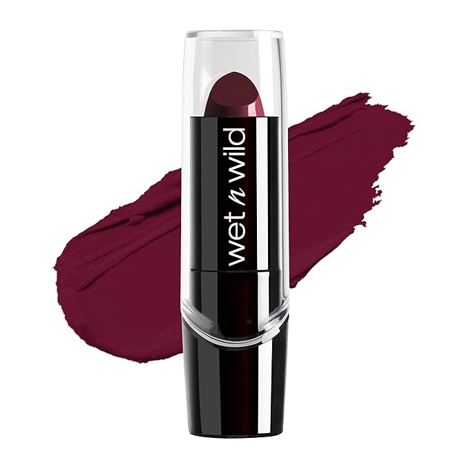 wet n wild Silk Finish Lipstick, Hydrating Rich Lipstick,