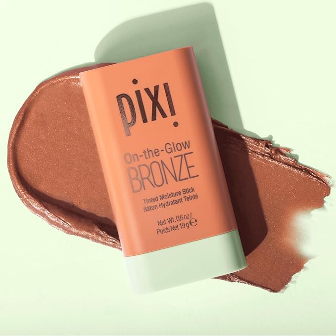 Pixi On-the-Glow Bronze - RichGlow, Hydrating Tinted Moisture 0.6oz, Paraben-Free 19g