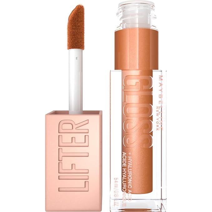 Maybelline Lifter Gloss, Hydrating Lip Gloss with Hyaluronic Lip