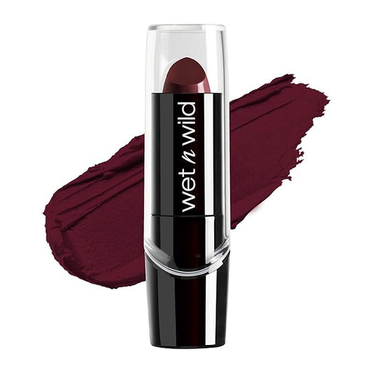 wet n wild Silk Finish Lipstick, Hydrating Rich Lipstick,