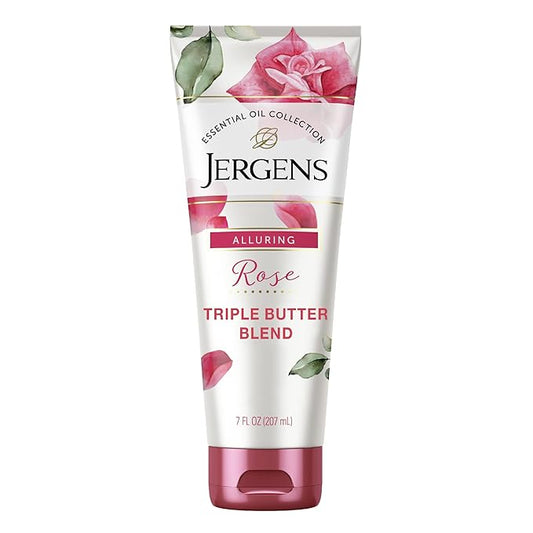 Jergens Rose Body Butter Lotion, Hand 7 oz