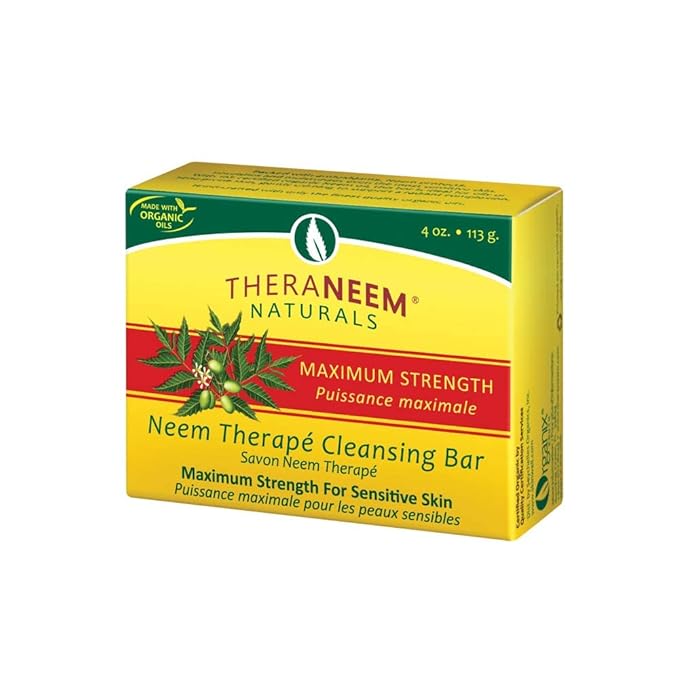 TheraNeem Neem Therape Cleansing Bar, Maximum 4 Oz