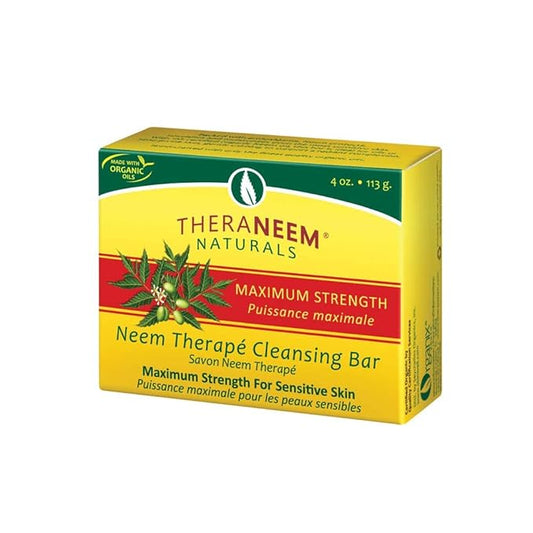 TheraNeem Neem Therape Cleansing Bar, Maximum 4 Oz