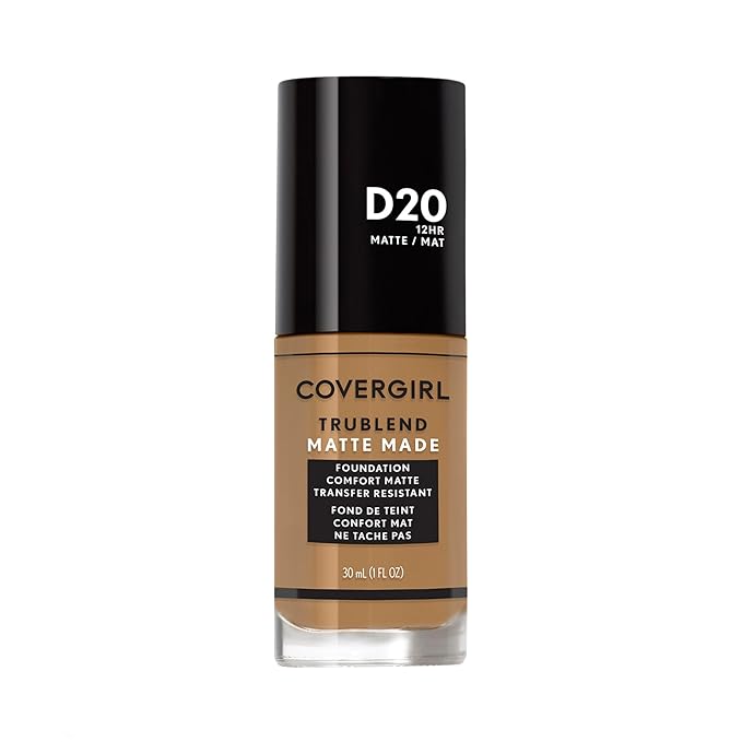 COVERGIRL TruBlend Matte Made Liquid Foundation, True Caramel