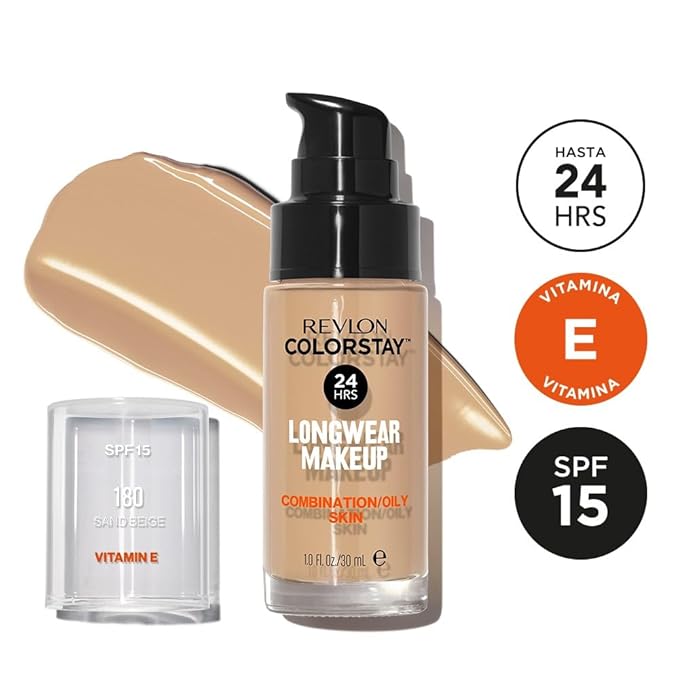 Revlon Colorstay Liquid Makeup Foundation with Pump - Sand Beige