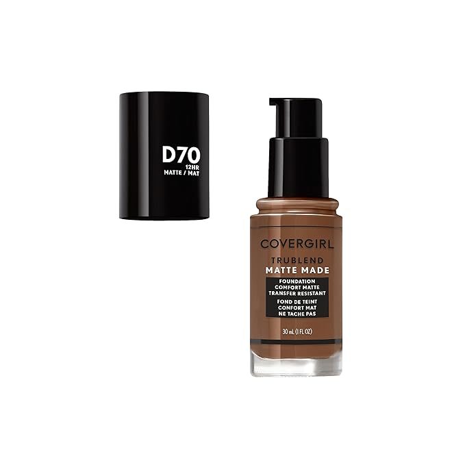 COVERGIRL TruBlend Matte Made Liquid Foundation, Cappuccino , of 1)