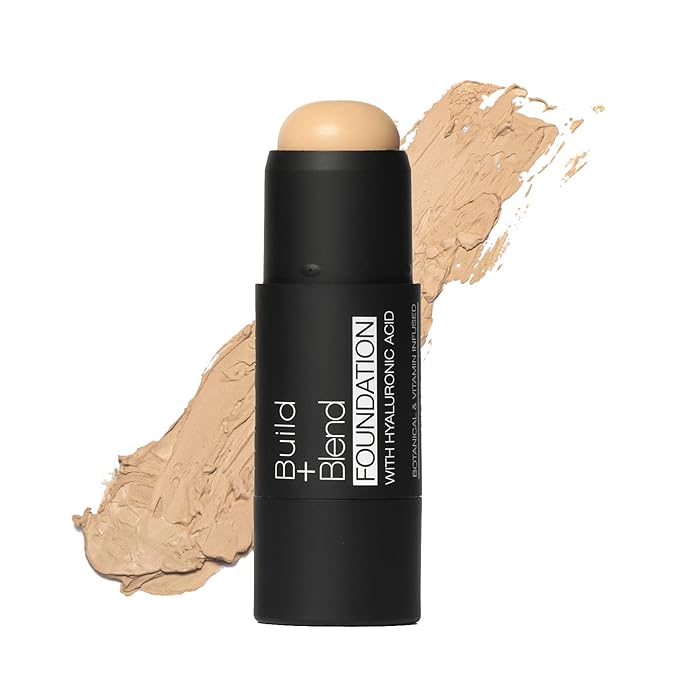 Palladio BUILD & BLEND Foundation Stick, Medium Coverage Stick,