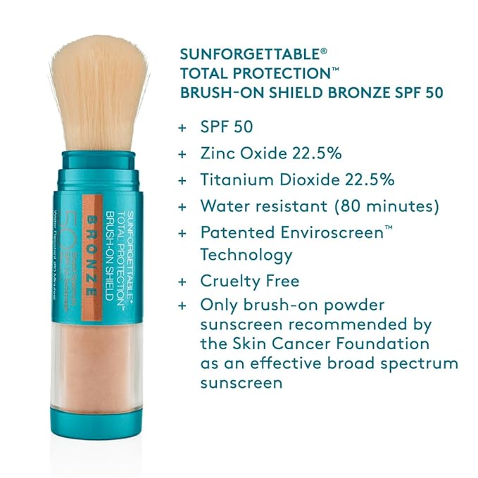 Colorescience Sunforgettable Total Protection Brush On Shield BRONZE SPF 50