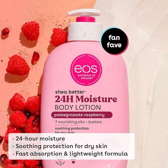 eos Shea Better Body Lotion- Pomegranate