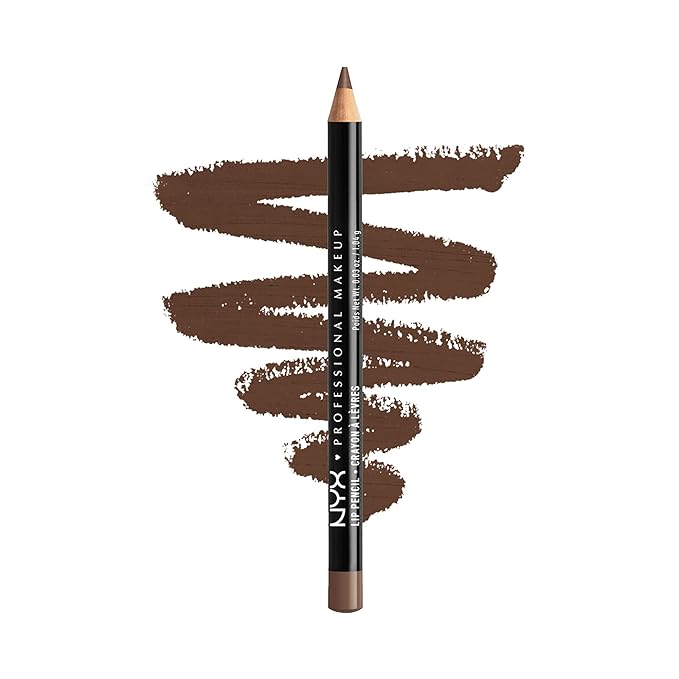 NYX PROFESSIONAL MAKEUP Slim Lip Pencil, Long-Lasting Creamy Lip