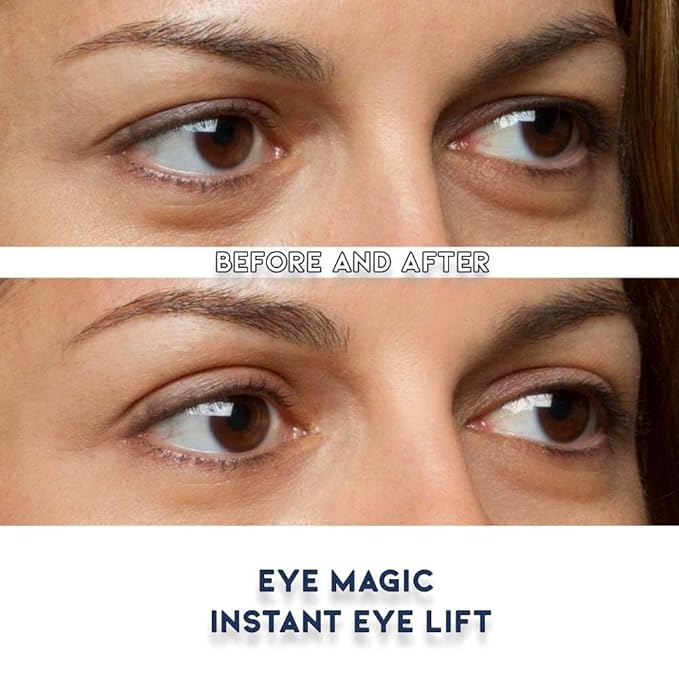 Combo Pack: 128 Eyelid Lift Strips - 64 Regular & 64 Large Sizes | Non-Surgical Eyelid Lift Solution for Natural Looking, Youthful Eyes - Made in the USA