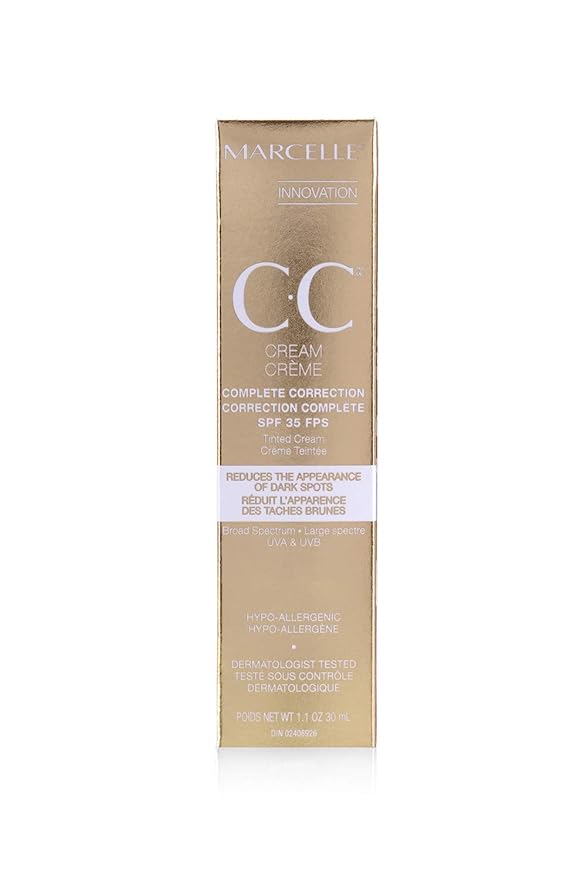 Marcelle CC Cream SPF 35, Golden Glow Universal