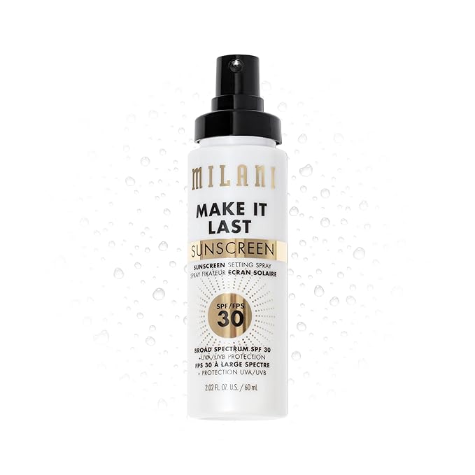 Milani Make It Last Sunscreen - Sunscreen Setting Finishing Spray