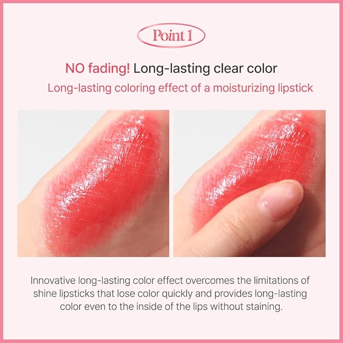 Espoir Lipstick Nowear Balming Glow #2 Berry Core Lipstick 1oz