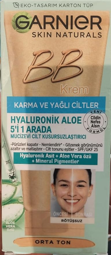 Garnier Skin Naturals Classic Hyaluronic Aloe All-in-1 BB 50ml