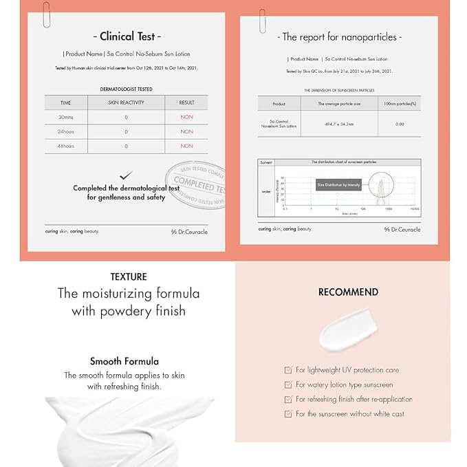 Dr.Ceuracle 5α Control No-sebum Sun