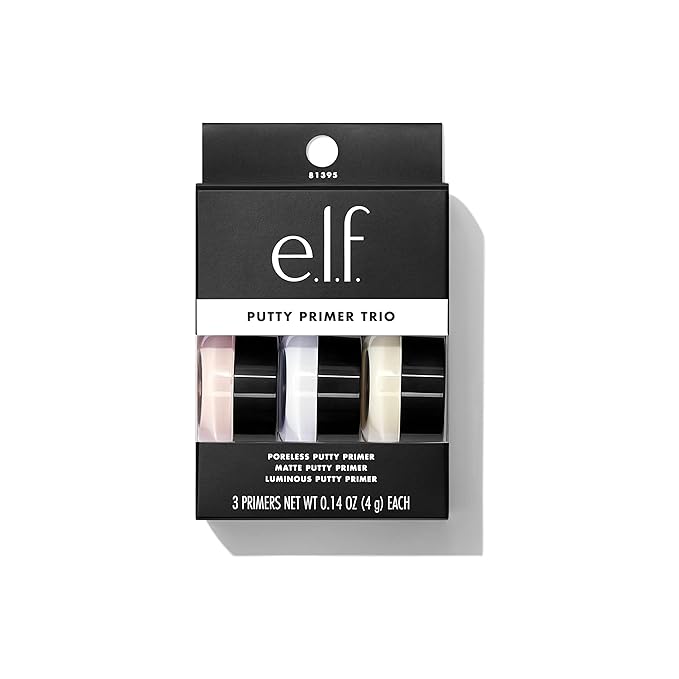 e.l.f. Cosmetics Putty Primer Trio, Includes Poreless Putty, of 1) 0.14 Oz