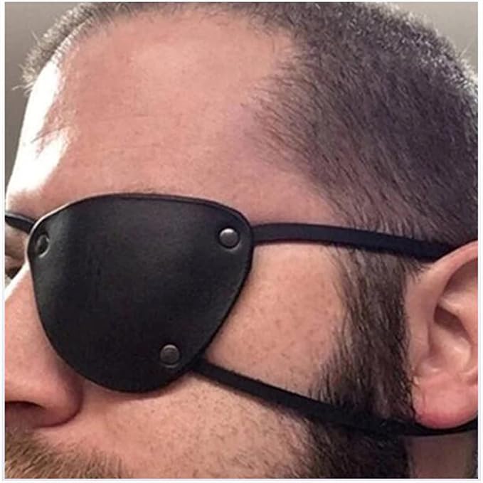 Retro single eye patch -