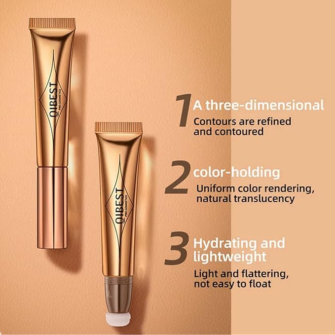 3Pcs Contour Beauty Wand,Liquid Face Concealer Contouring with Face