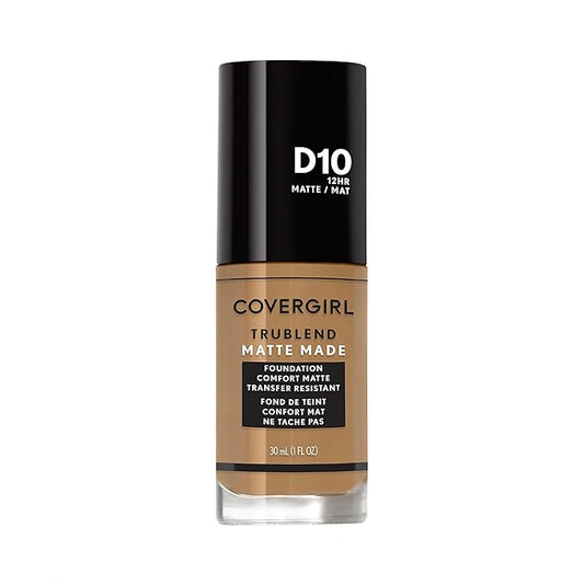 Covergirl Trublend Matte Made Liquid Foundation, D10 Golden Fl Oz