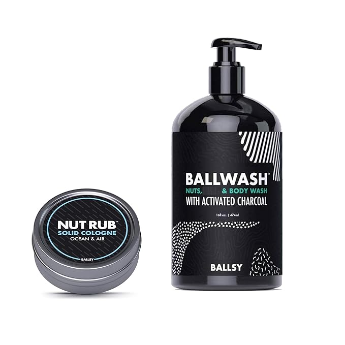 Ballsy Ballwash Charcoal Body Wash