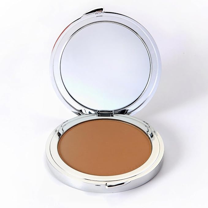 La Bella Donna Compressed Mineral Foundation, Pressed Powder Coverage (Topaz)