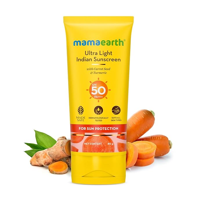 Mamaearth Ultra Light Sunscreen Lotion