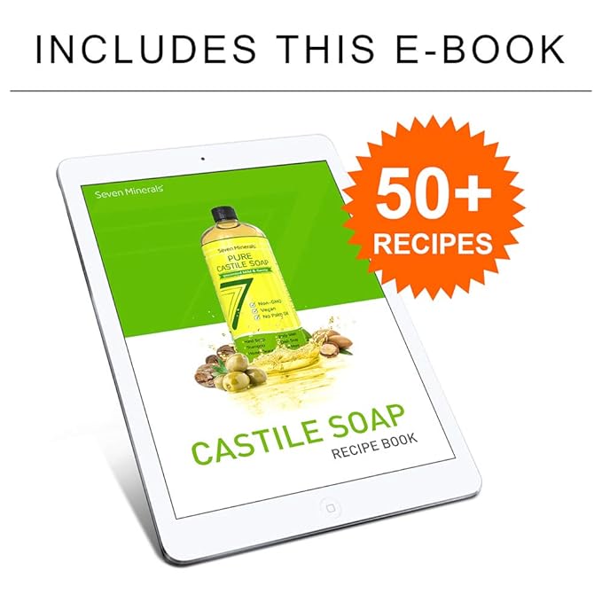 Pure Castile Soap, Mandarin Basil -