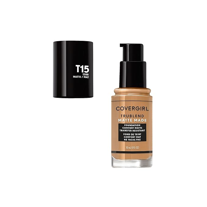 COVERGIRL TruBlend Matte Made Liquid Foundation, Golden Honey, of 1)