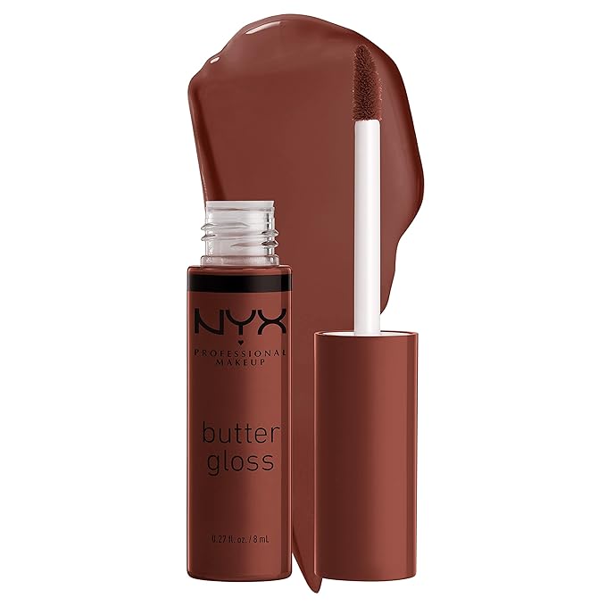 NYX PROFESSIONAL MAKEUP Butter Gloss Brown Sugar, Non-Sticky