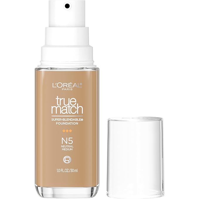 L'Oreal Paris True Match Super-Blendable Foundation, Medium Coverage Fl Oz