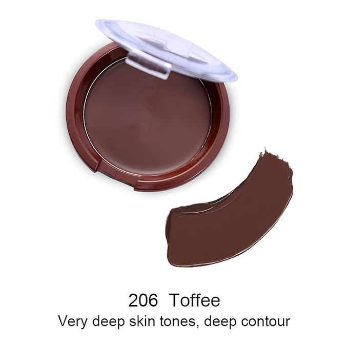 MAEPEOR Matte Face Bronzer 6 Colors Smooth Cream (06 Toffee)