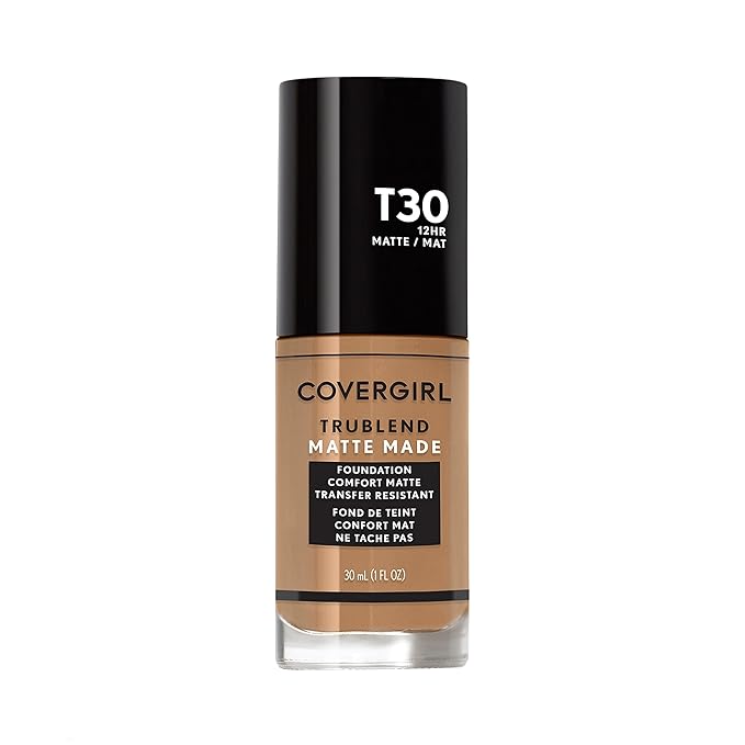 COVERGIRL TruBlend Matte Made Liquid Foundation, Warm Honey