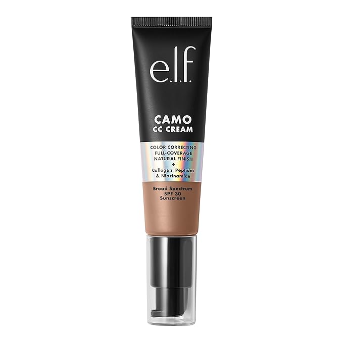 e.l.f. Camo CC Cream, Color Correcting Medium-To-Full Coverage N, (30g) 1.05 Oz