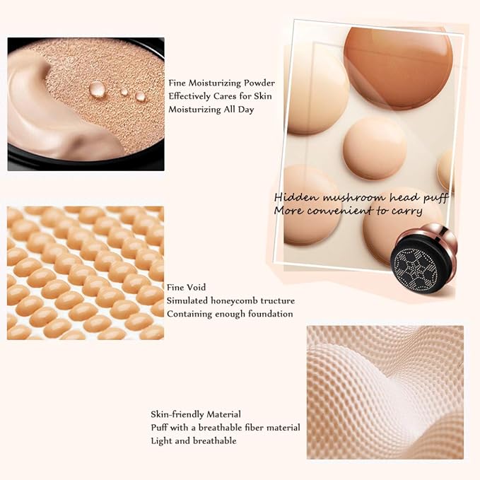 GL-Turelifes Mushroom Head Air Cushion Foundation CC Cream (Ivory White)