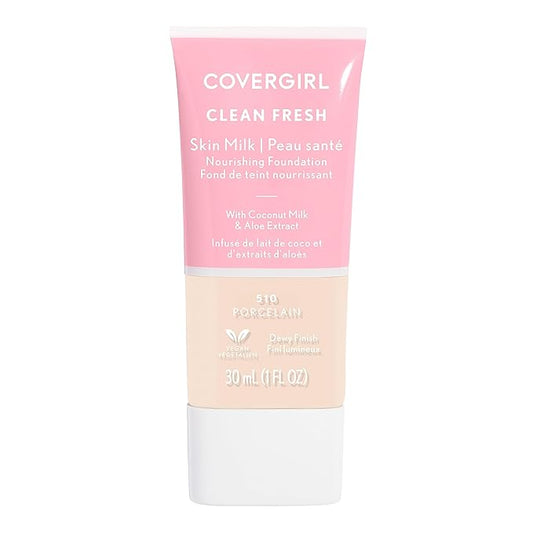 COVERGIRL Clean Fresh Skin Milk Foundation, Hydrating Foundation, may vary)