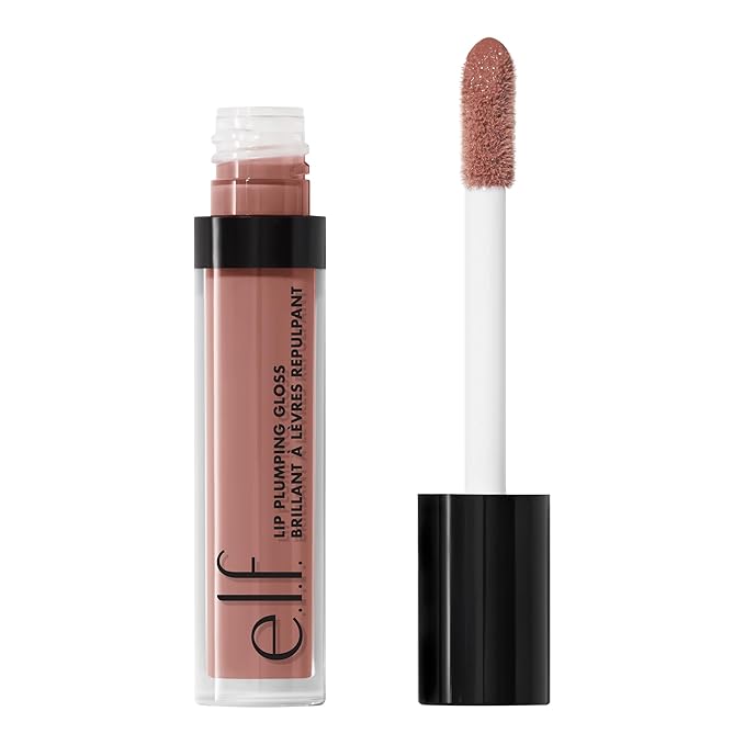 e.l.f. Lip Plumping Gloss, High-Shine Sheer Color, Hydrates Lip