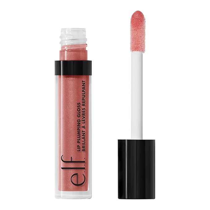 e.l.f. Lip Plumping Gloss, High-Shine Sheer Color, Hydrates Lip