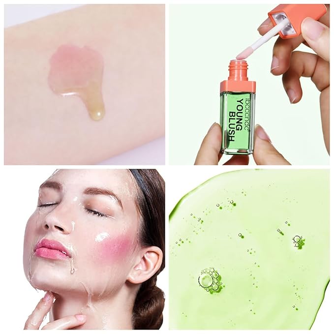 Color Changing Blush Oil, Skin's Natural PH Changing 5ml