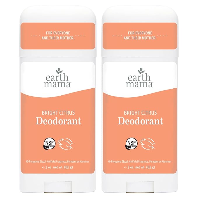 Earth Mama Bright Citrus Deodorant | Baking