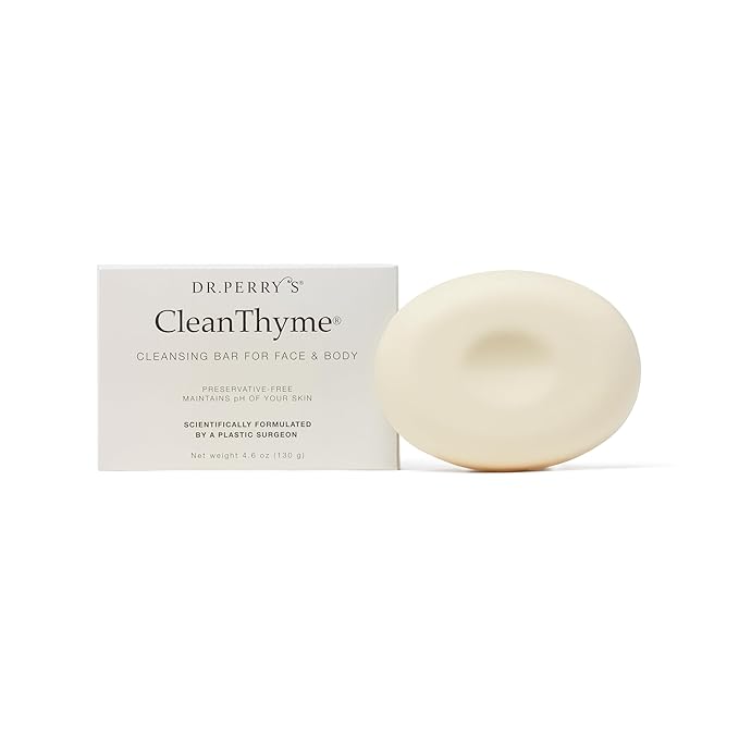 Dr. Perry's Basic Facial Skincare Regimen, 3 Pc. Kit - Vitamin C Night Serum, SPF Skin Protector, Facial Cleansing Bar