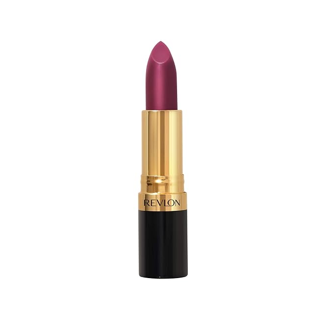 Revlon Super Lustrous Lipstick, Plum Velour, Shine Finish Lipstick,