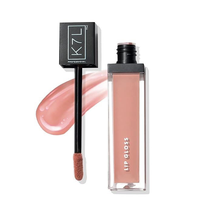 K7l nude pink lip gloss